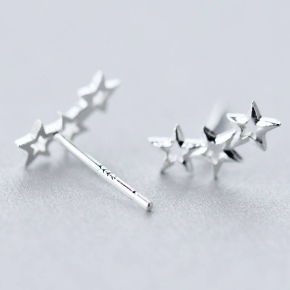 Friends Are Like Stars Christmas Star Stud Earrings