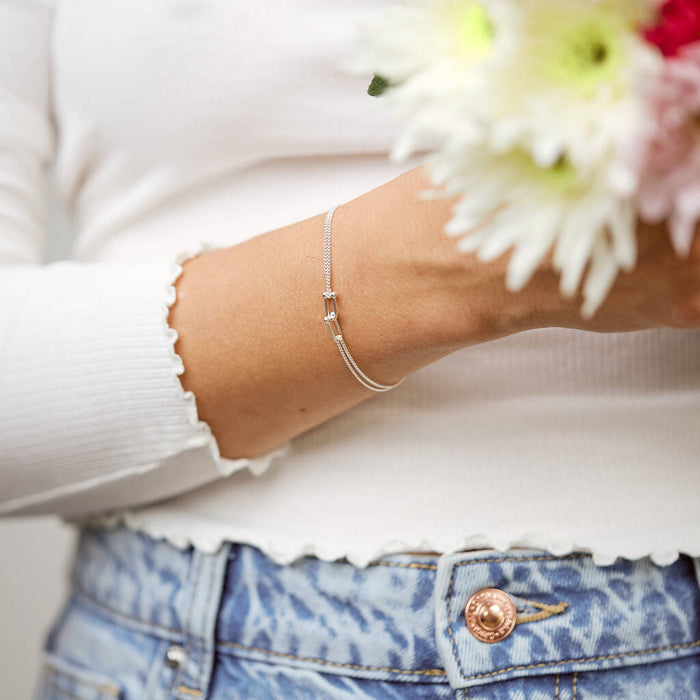 Sterling Silver Links Bracelet